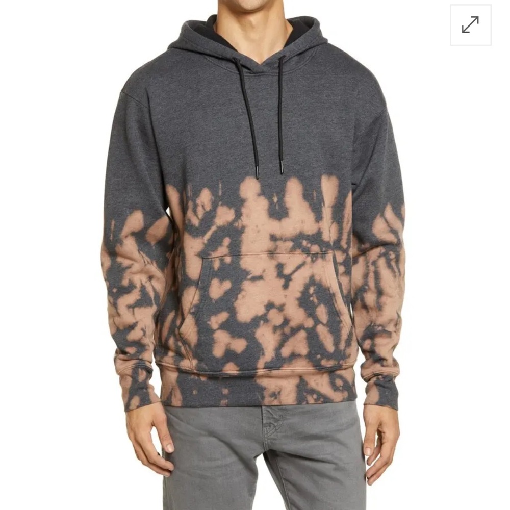 Zella Atlas Acid Wash Hoodie